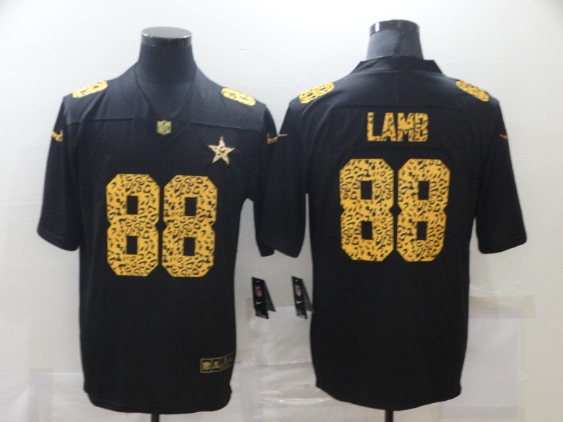 Men's Dallas Cowboys CeeDee Lamb #88 Black Jersey
